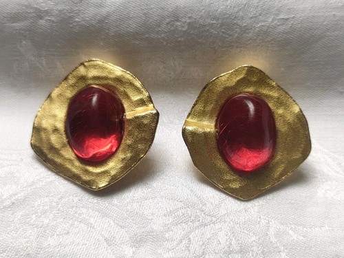 Bijou ancien vintage boucles - bijou, :