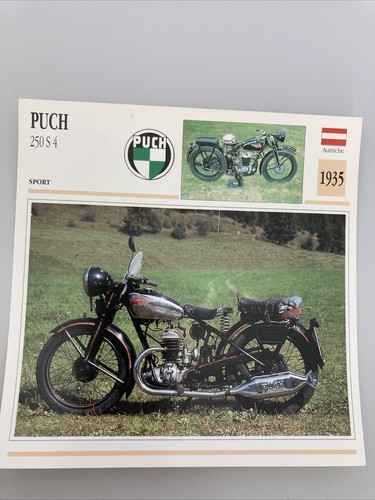 Puch 250 1935 carte - 250, de