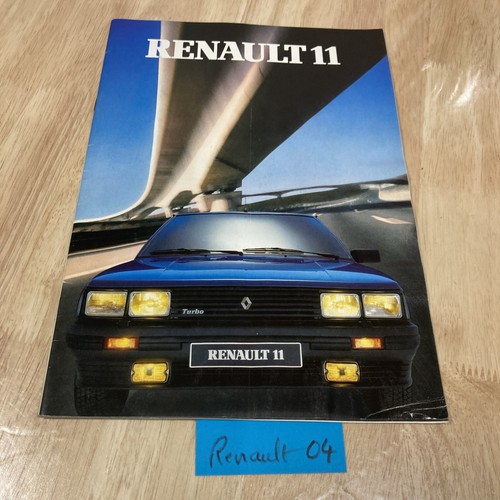 Renault r11 turbo gtd - renault,