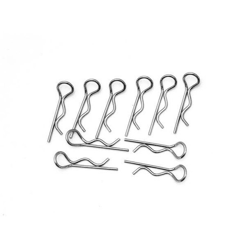 Clips carrosserie coudé 8 - clips,