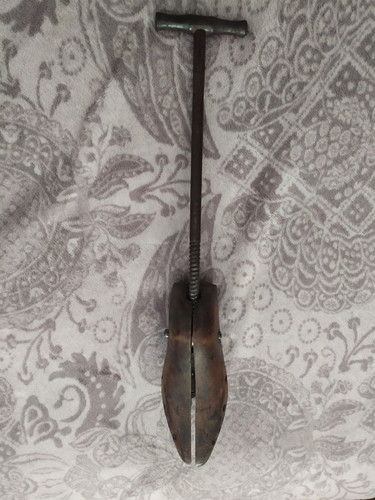 Rare vieil embauchoir bois - rare,