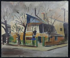 Entourage Élisée MACLET(1881-1962) Guinguette L'Escargot Puteaux Paris France