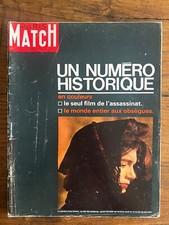 Paris Match 765 Déc 1963 - Numéro Historique ASSASSINAT John KENNEDY - Pub
