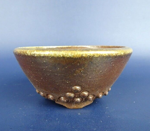 Pot bonsaï japonais signé - à,