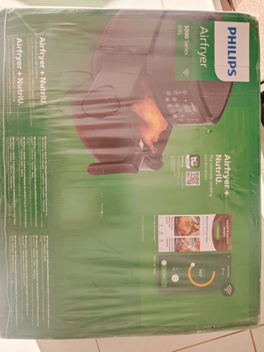 Air fryer noir connecté - noir,