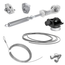 Kit de synchronisation pour 2 portes en verre pour SLID'UP 190