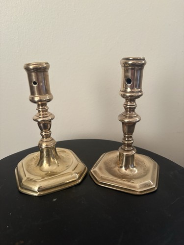 Bougeoirs bronze anciens - bronze,