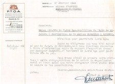 1945 GROUPEMENT NATIONAL D ACHAT DES POMMES DE TERRE OIGNONS ET AULX PTOA A