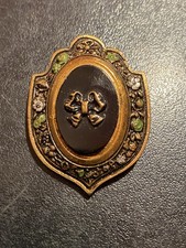 Rare Broche ancienne Pince À Foulard French Antique