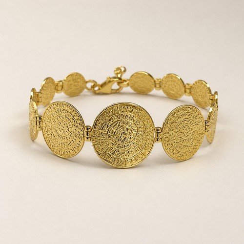 Bracelet phaistos disc - bracelet,