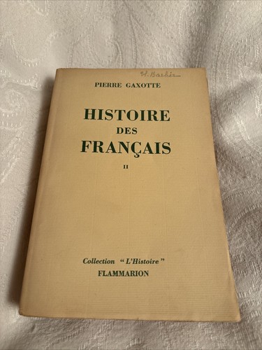 Histoire des français tome - histoire,