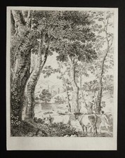 Rare eau-forte de Pietro