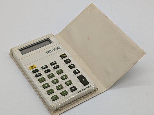 Calculatrice vintage toshiba - calculatrice,