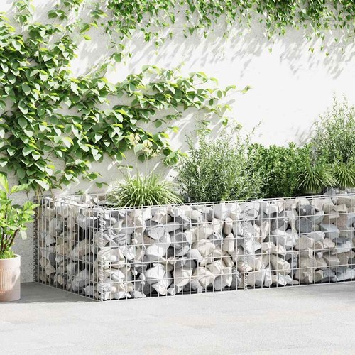 Jardinière gabion - jardinière,