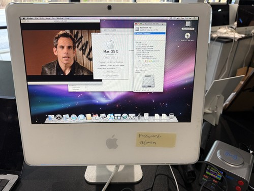 Apple imac desktop - apple, 17"