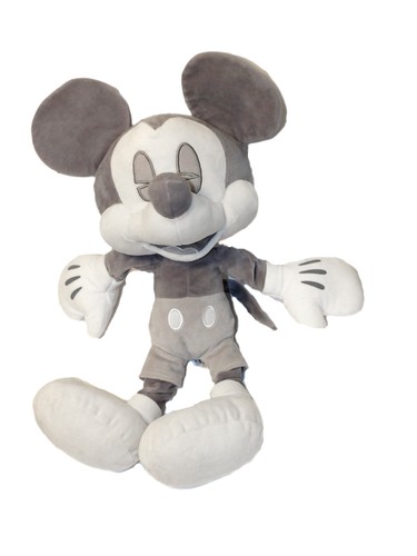 Peluche doudou mickey gris - doudou,