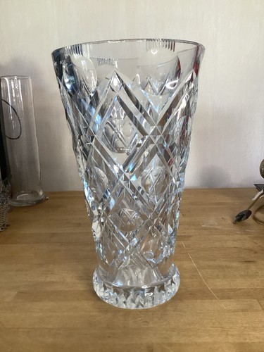 Superbe vase cristal - vase, en