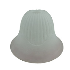 Globe Tulipe Abat-jour verre Blanc Cendré Dégradé Rose Pied Rond