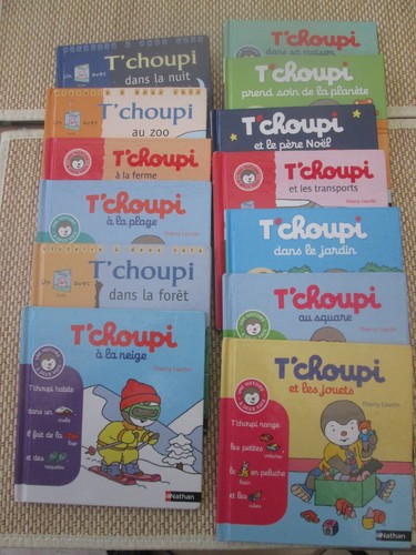 Lot choupi a lire - 13,