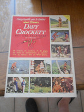 vintage album genre panini film DAVY CROCKETT  walt disney  an 1955 complet