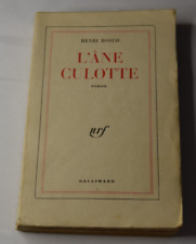 l'âne culotte - henri bosco - livre gallimard