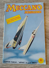 MECCANO MAGAZINE 44 HORNBY DINKY TOY STARLUX 05/1957 le canot à moeur Gégé