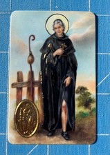CARTE PRIERE PLASTIFIEE "SAINT