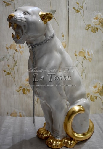 Animaux céramique statue - animaux, en