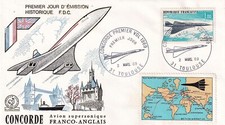 Enveloppe 1er jour Concorde