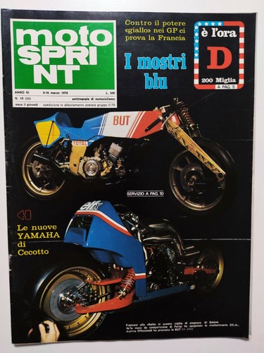 Moto sprint 1978 yamaha - moto,
