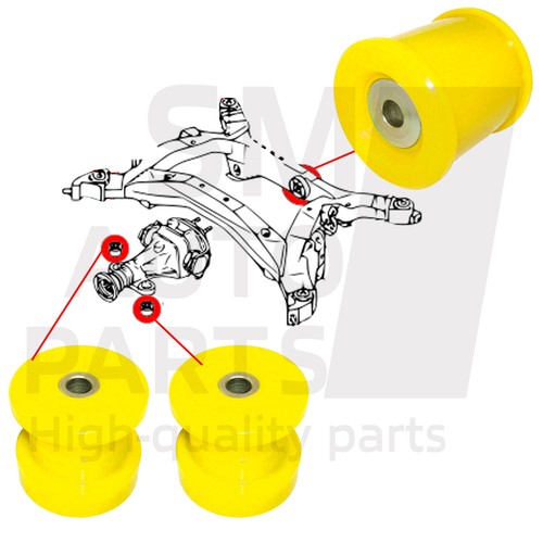 Kit silentbloc fixation - fixation, du