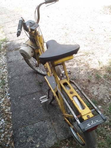 Vélo solex 5000 jaune moteur - solex,