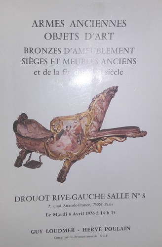 1976 catalogue vente drouot - 1976,