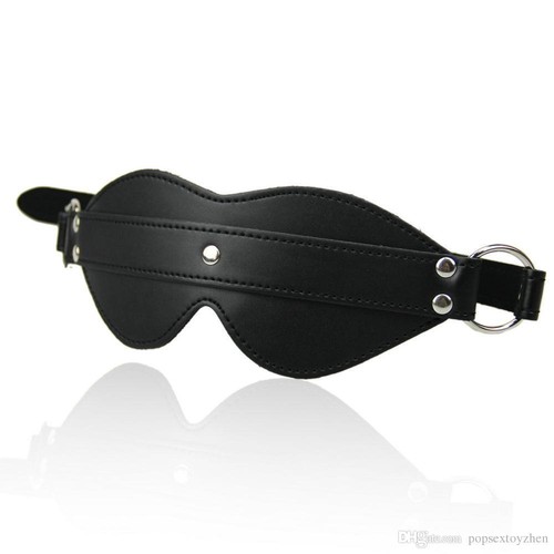 Bandeau yeux masque cuir - bandeau,