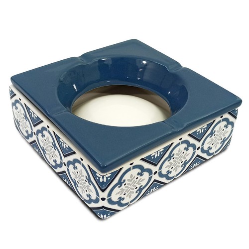 Grand cendrier marocain - , bleu
