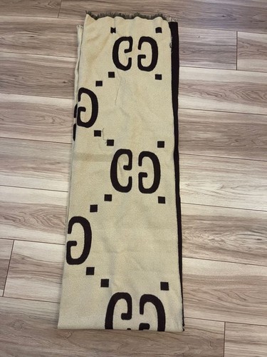 écharpe gucci laine et - gg,