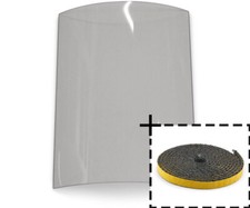 Vitre pour poêles à