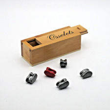 Jeu d'osselets en métal en