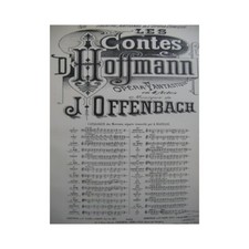 OFFENBACH Jacques Les Contes