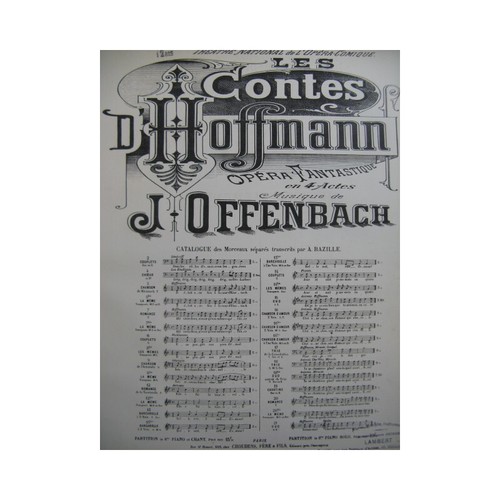 Offenbach jacques les - offenbach, contes