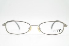 Lunettes Alain Mikli M0127 Argent Oval Cadre De Lunettes Neuf