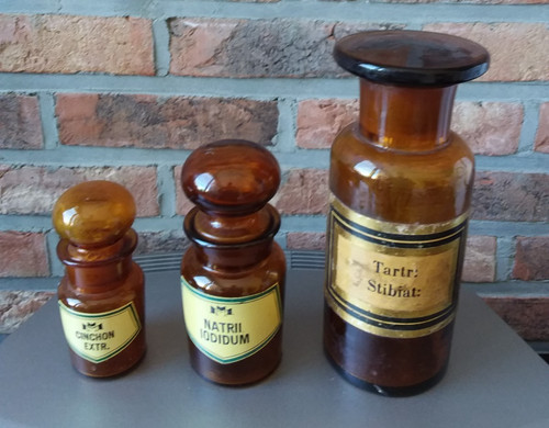 Lot anciens flacon de - anciens,