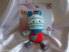 Doudou âne, cheval, bleu