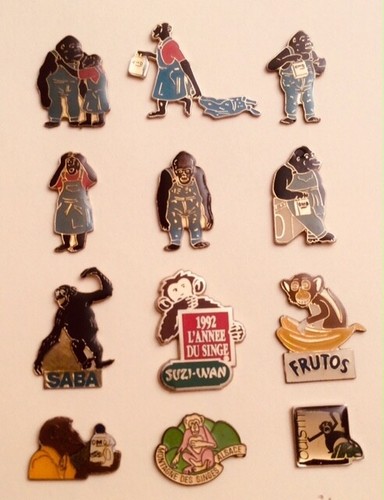 Lot pin singe monkey - lot, pin's