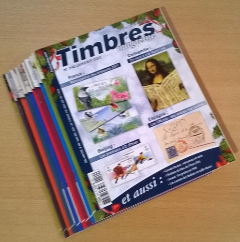 Timbres magazine année 2022 - magazine,