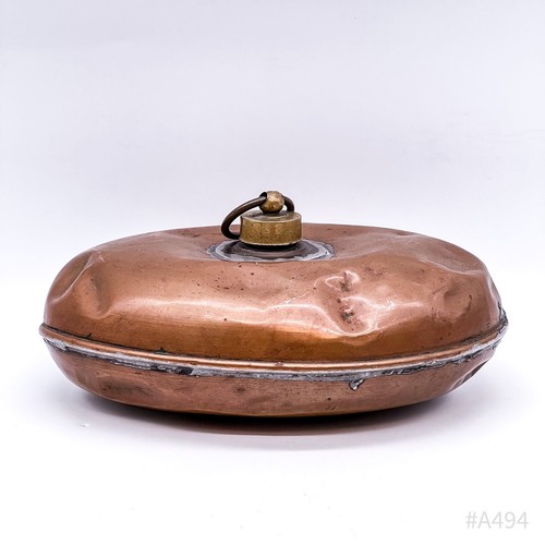 Antique kupferbettflasche - antique,