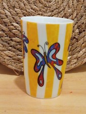 Mug  Berendsohn jaune papillon bleu
