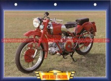 MOTO GUZZI 500 Falcone 1962 : Fiche Moto #001513