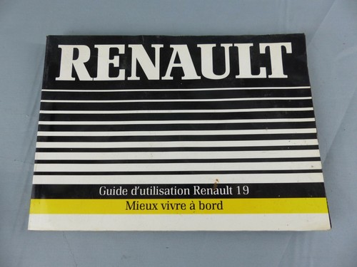 Mode emploi renault - d'emploi, de