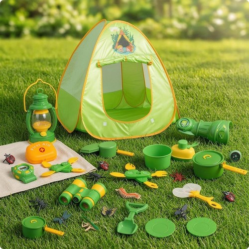 Pièces tente jeu avec - jeu,